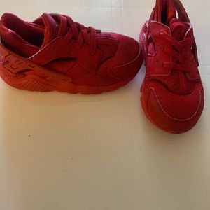 NIKE HUARACHE RUNNING SHOES/ TODDLER 9C